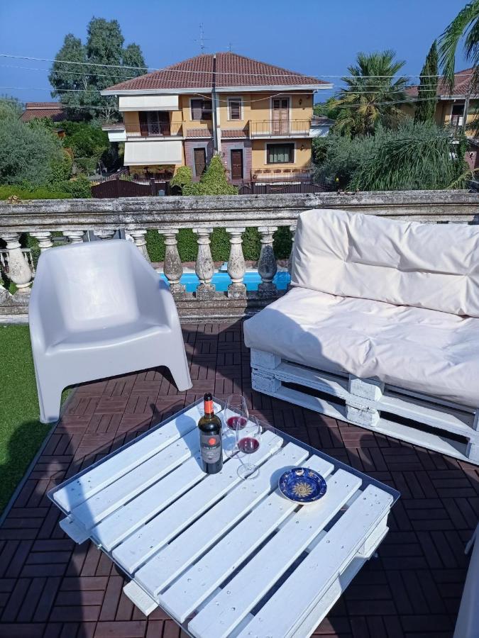 La Quintecita Villa Con Piscina Privata - Vicino Catania E Etna San Giovanni La Punta Buitenkant foto